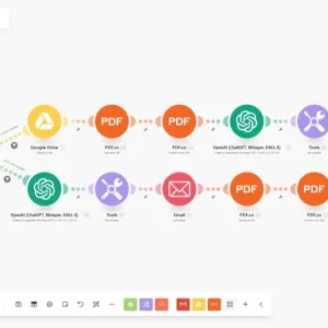 Extracting Structured Data from Email Documents with Make